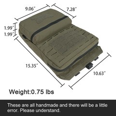 TOPTACPRO Tactical Hydration Backpack 2L MOLLE Water Bag Hydration Pouch Gear