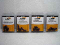 A-Zoom Snap Caps 9mm Makarov Red Aluminum Metal Pack Of 5 Caps 15132