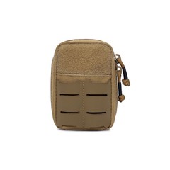 Tactical Molle EDC Bag Khaki Cellphone Pouch Holder Utility Gadget Organizer Bag