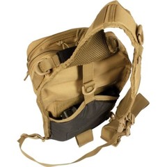 Red Rock Rover Sling Pack Coyote 6″x8″x14.5″ 11.5L Brown MOLLE Webbing 80130COY