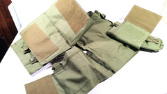 Military Paintball Army Tactical Vest Carrier Hunting Vest Mag Pouches Green