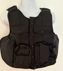 SAFARILAND U1 Fix Pocket Armor Plate Carrier Front Open M/L 2213-2214 Black