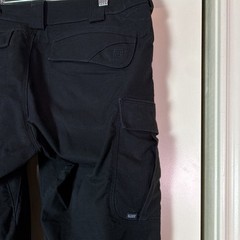 5.11 Tactical Women’s Black Cargo Pants Size 10 Regular Cotton Blend Solid