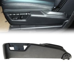 Forwinparts Front Left Side Lh Driver Seat Switch Panel Trim Cover Black For