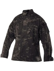 Tru-Spec Multicam Black TRU Shirt Tactical Response Uniform Shirt NYCO XSL