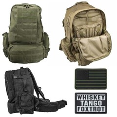 NcSTAR 3013 Tactical 3-Day Backpack Modular Hunting Camping Hiking Pack Bag