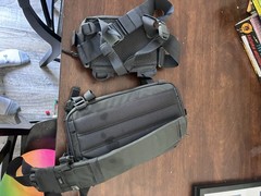 5.11 LVC 8 Sling Pack (iron grey) 8 liter And Lvc 6 Waist Pack 2.0 Combo