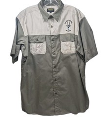 Barron Safari Mens SS L Warrior Wear Tactical Ripstop Hunting Khaki Tan Pockets