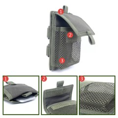 Universal Tactical Mesh Pocket Molle Mesh Pouch Small Utility Pouch Mag Dump Bag