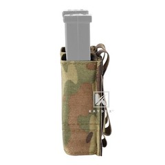 KRYDEX Tactical Double Stack Pistol Magazine Pouch Belt / MOLLE Mounted MC Camo
