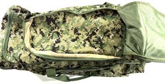 NEW MERCURY TACTICAL WHEELED DUFFLE BAG MRCT8001 WOODLAND DIGITAL CAMO 30x15x14