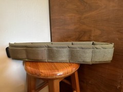 Tactical Assault Gear CB Brown Padded Patrol Belt Size Large TAG