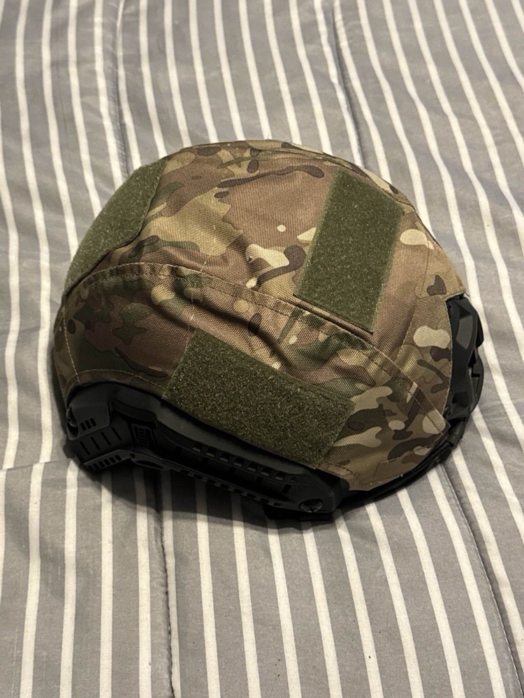 Guard Dog Body Armor Brand Level IIIA helmet With Multicam Cover