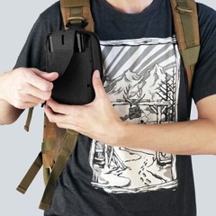 Outdoor Sport Fanny Pack Tactical Military Fan Mobile Phone Waist Belt Pouch Bag