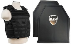 Level IIIA 3A | Body Armor Inserts | Bullet Proof Vest | Exp BLACK M-XXL – 10×12