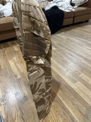 Tactical Combat Shirt L Desert Camo Military Style Long Sleeve Pockets