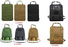 Tactical Scorpion Gear MOLLE Car Auto Truck Seat Back Storage Organizer Ipad