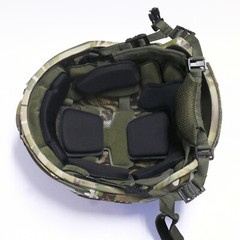 Level 3A IIIA ballistic helmet, made with Kevlar – US seller & video – OD, XL