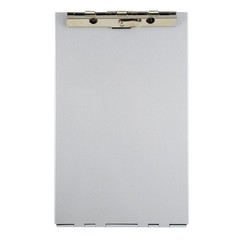 Saunders Silver Memo Size Aluminum Redi Rite Storage Clipboard with 1 Inch St…