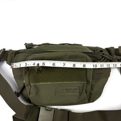 Highland Tactical Mobility Pouch Waist Pack Khaki Green Canvas Durable Brand New