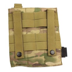 Open Top Triple Kriss 9mm Mag Pouch Tactical Molle MP5 MP7 MP9 Magazine Pouch