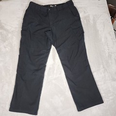 511 Tactical Cargo Pants Mens 38×32 Black Eight Pocket Survival Security Police