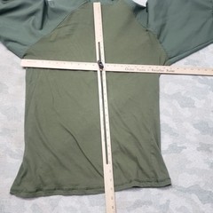 Tru-Spec Combat Shirt Mens Large Green Quarter Zip Long Sleeve Tactical
