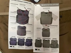 SECOND CHANCE Standard Tactical Armor Carrier Clean Side Open XL 2515-2515 Black