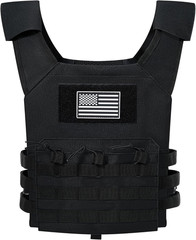 Tactical Youth Army Vest Adjustable Outdoor Training Vest for Airsoft Paintball