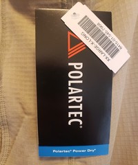 GEN III Tan Polortec Mid-Weight Cold Weather XX-Large X-Long Peckham Inc