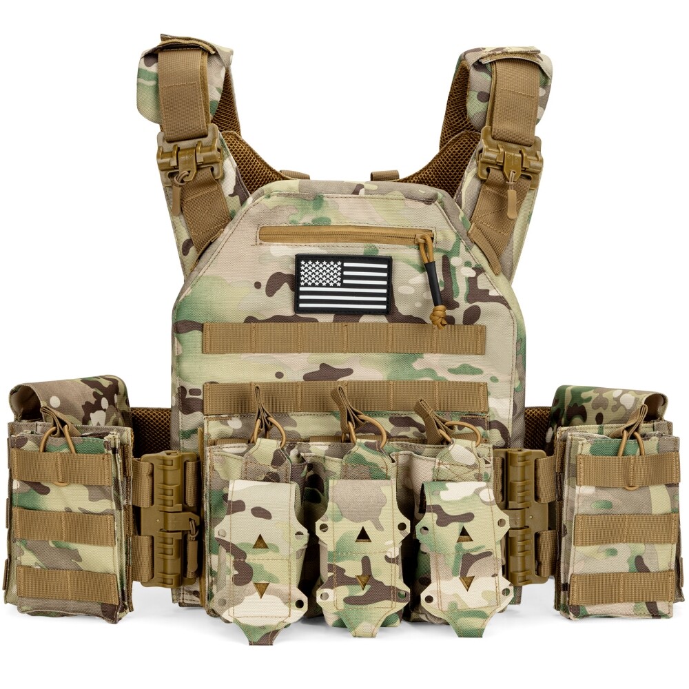 Breathable Tactical Vest Backpack Air Mesh Padding for Comfortable All-Day Wear