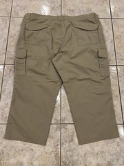 Tru-Spec Men’s 54X27 Khaki Tan Tactical Cargo Double Knee BDU Uniform Pants