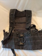 VISM Adjustable VEST Black Tactical NEW NWT