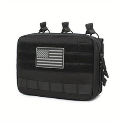 Multi-compartment, large-capacity first-aid tool storage bag, MOLLE EDC tool bag