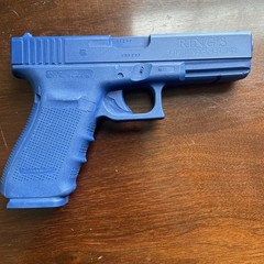 Rings Manufacturing Glock 21 G4 Blue Training Simulated Resin Pistol Combatives