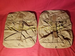NEW Lot of 2 US Military USMC FILBE SUSTAINMENT POUCH Eagle MOLLE Coyote NIB