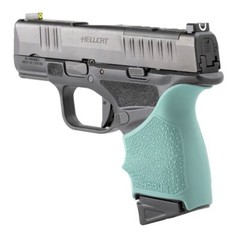 Hogue 18314 Springfield Armory Hellcat: HandALL Beavertail Grip Sleeve – Aqua