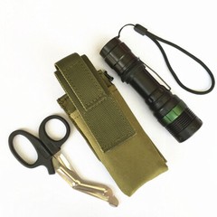 Tactical Molle Flashlight Holder Pouch Medical Pouch Bag Military Knife Holster