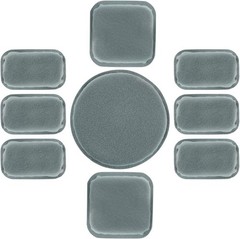 Washable & Quick-Drying Helmet Padding Kit – Enhanced Comfort for Outdoor Fun