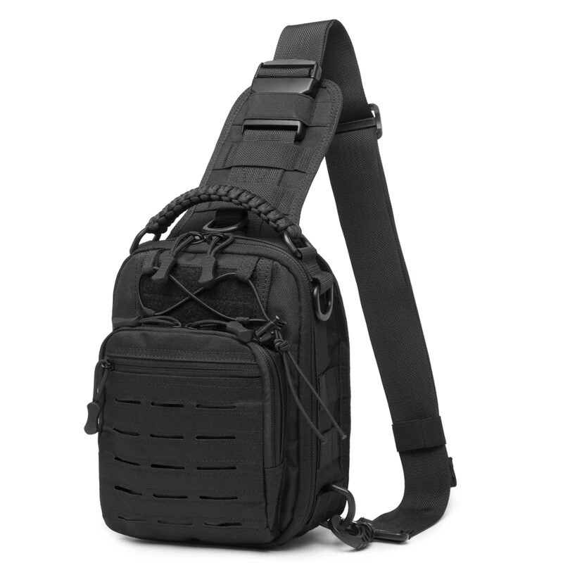 Tactical Shoulder Bag, Outdoor Sling Daypack Backpack Tactical EDC Sling Bag