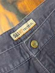 5.11 Tactical Men’s Cargo Pants Solid Blue Size 42×30 Guc