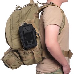 Tactical Phone Holder Bag Molle Belt Phone Pouch Case Holster Camping Waist Bag