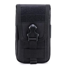 Tactical Double Layer MOLLE Phone Pouch for Outdoor Sports