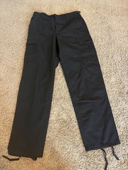 Propper Public Safety Tactical Pants Black Small Regular Cotton 8415-01-084-1709