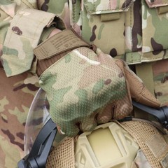 Touchscreen Tactical Full Finger Gloves Army Military Hunting Combat Shooting