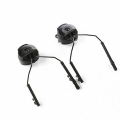 2x Tactical Military Headset Rail Adapter for FAST/ ACH / MICH / Sordin Helmet.