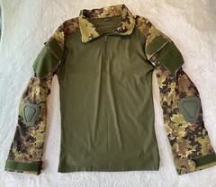 Military Tactical Combat Shirt Men Small Uniform Camo Hunter Fitted