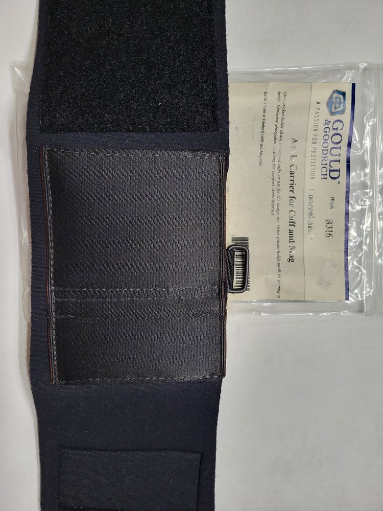 Gould & Goodrich B316 Ankle Carrier for Cuff and Mag Ambidextrous