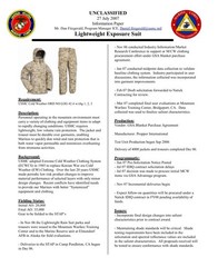 USMC Lightweight Exposure Suit Trouser (LES) Desert MARPAT Medium/Reg