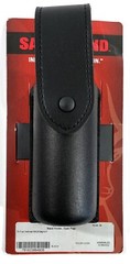 SAFARILAND 38-6-22PBL DEFENSE MK-9 MAGNUM OC Spray Mace Holder NYLON LOOK BLACK